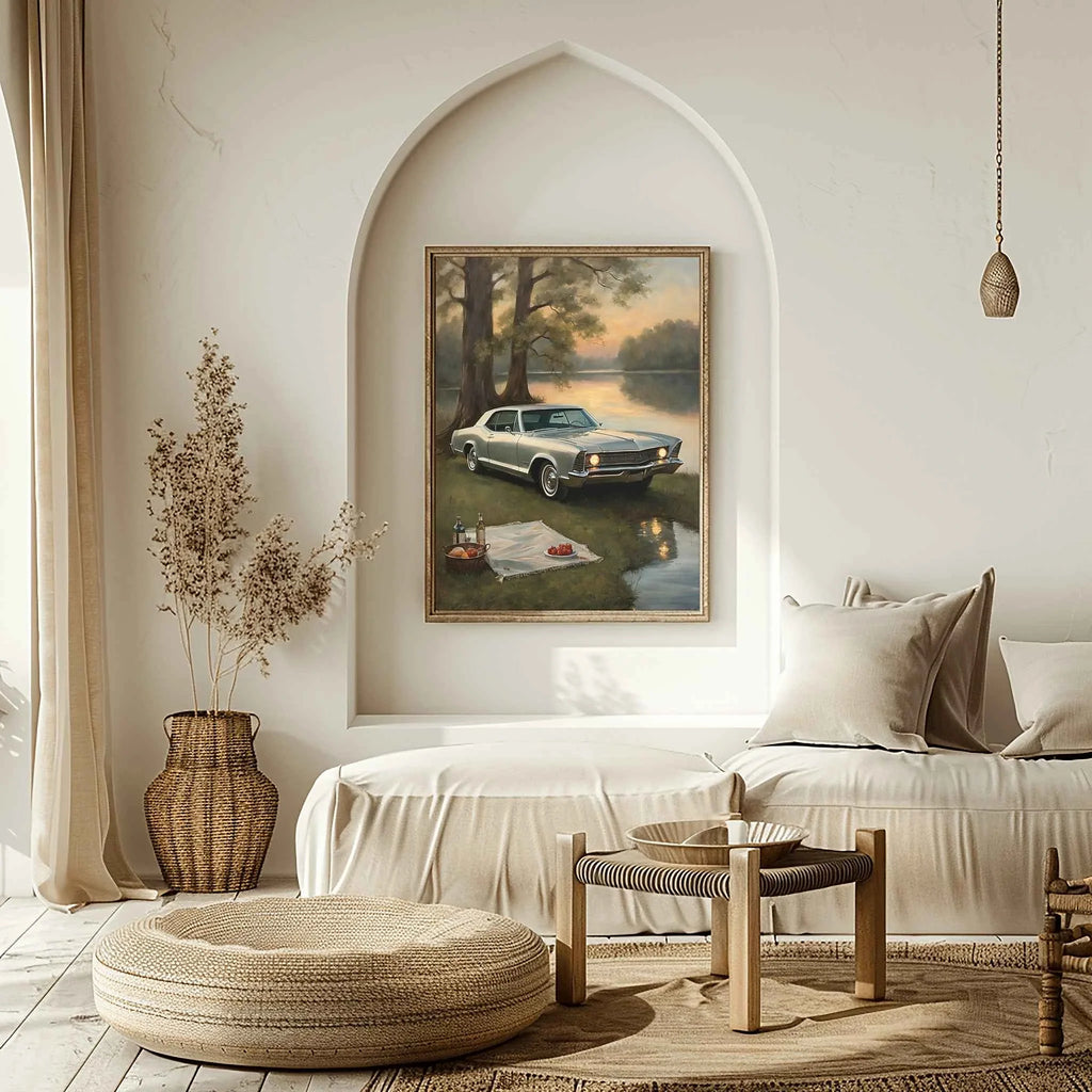 1965 Riviera Gran Sport - Lake Edition | Poster Canvas