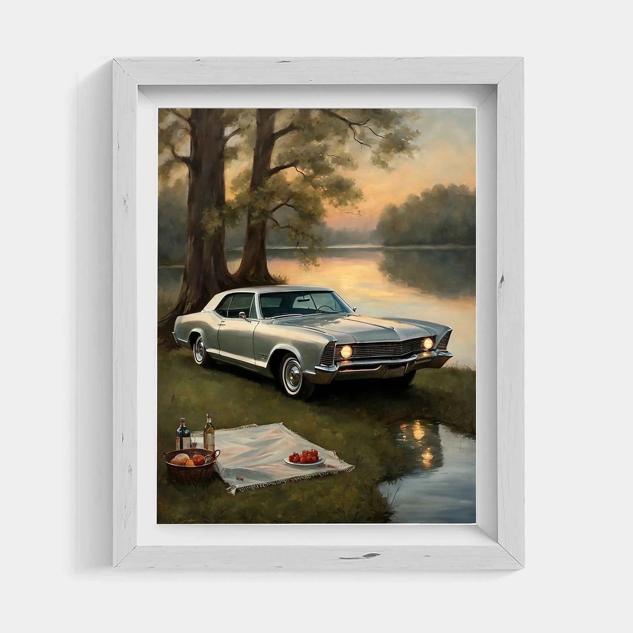 1965 Riviera Gran Sport - Lake Edition | Poster Canvas