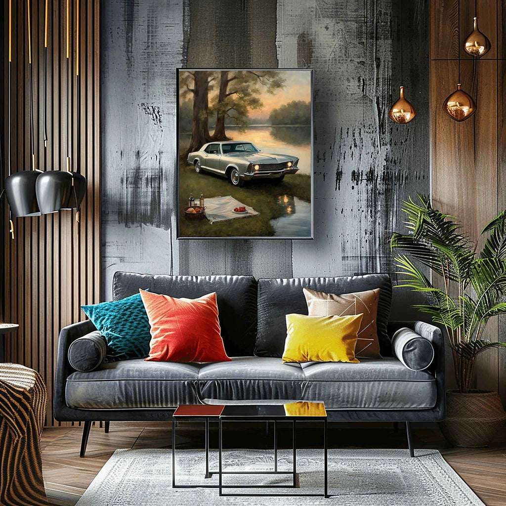 1965 Riviera Gran Sport - Lake Edition | Poster Canvas