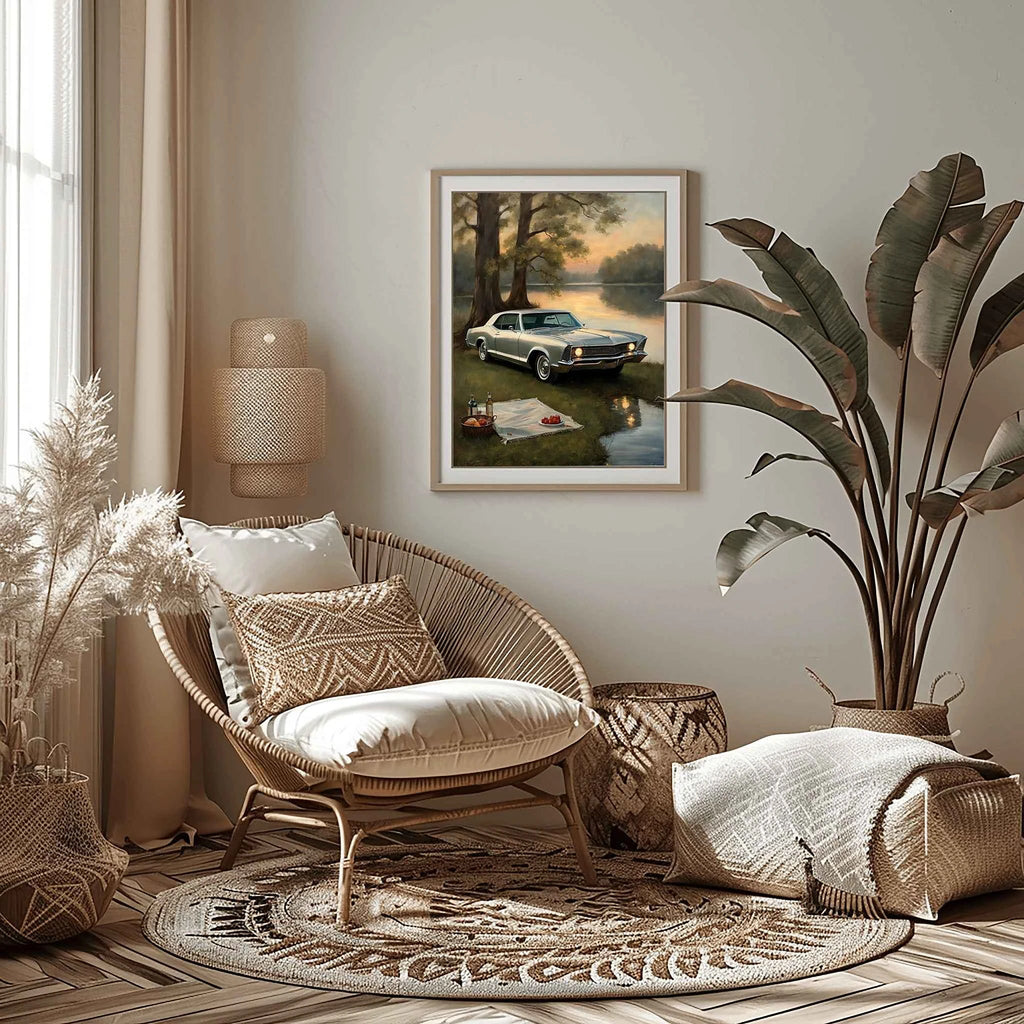 1965 Riviera Gran Sport - Lake Edition | Poster Canvas