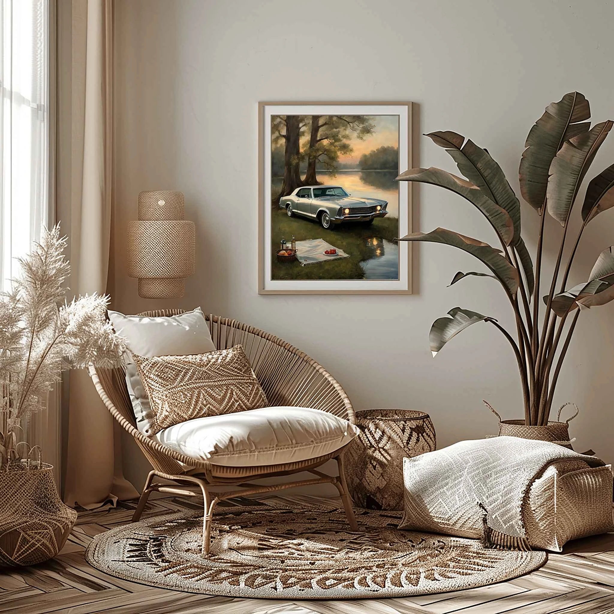 1965 Riviera Gran Sport - Lake Edition | Poster Canvas