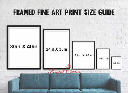 Woman Flip Off Framed Fine Art Print, Woman Middle Finger Print, Black & White Female Print