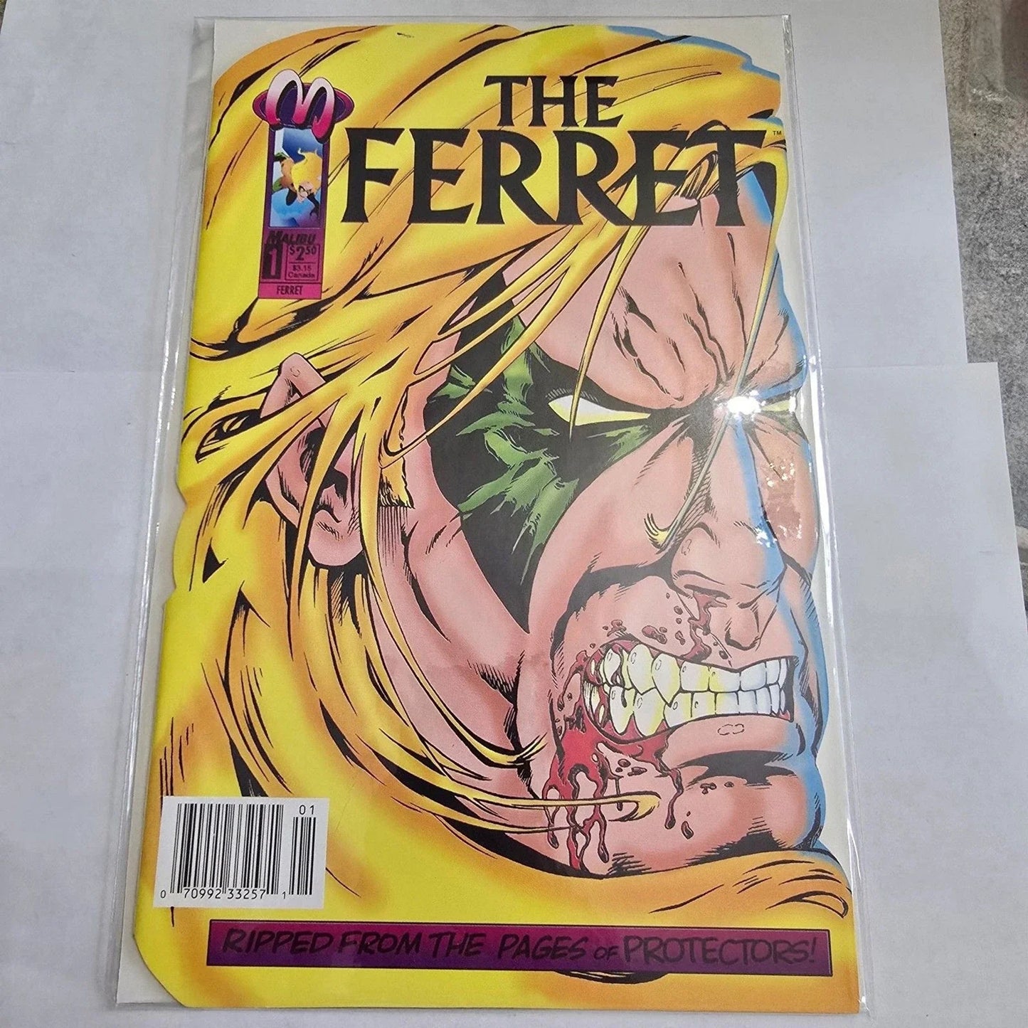 TheThe Ferret #1 Malibu Comics 1993 Ultraverse Series