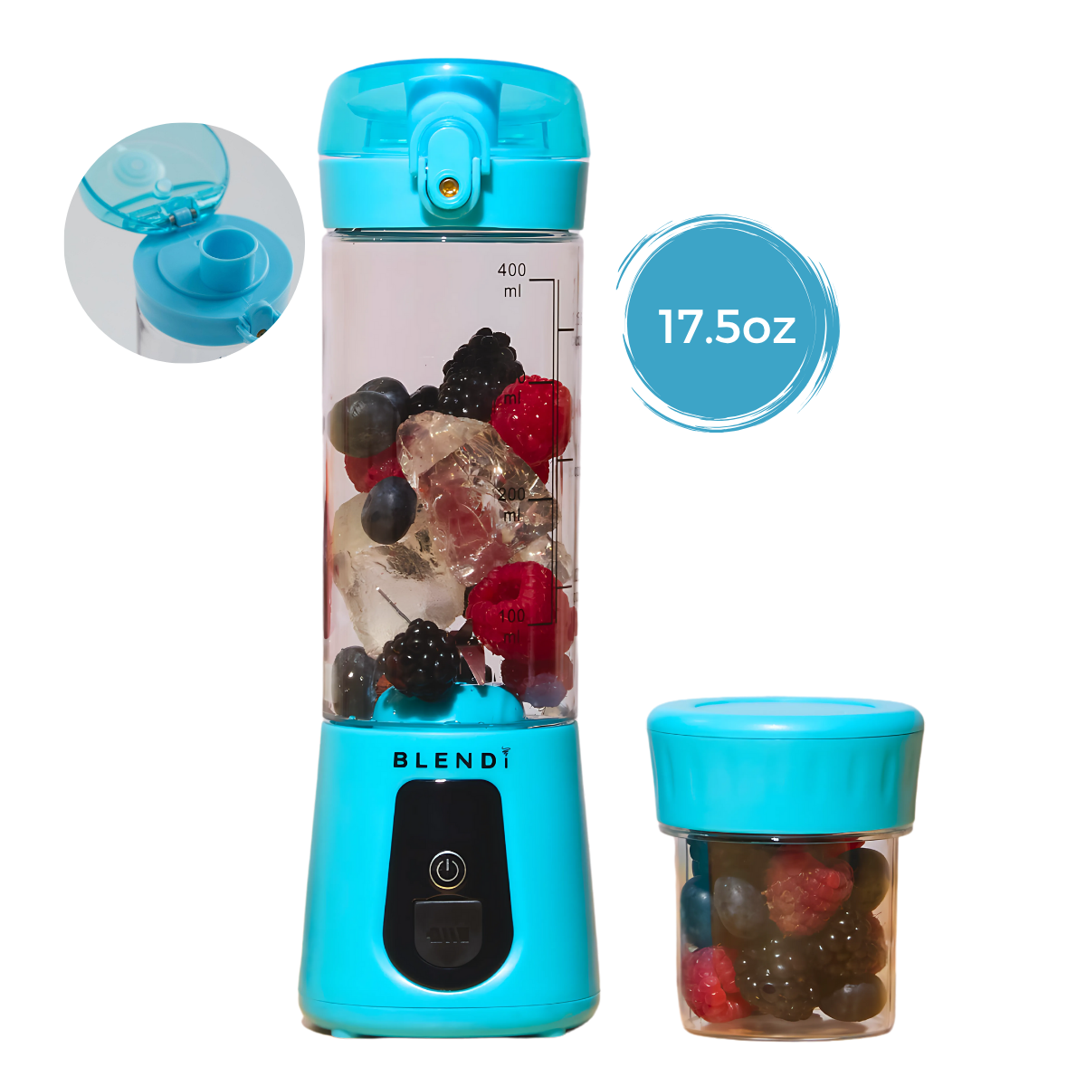 Pro+ Ice Crushing Portable Blender (17oz)