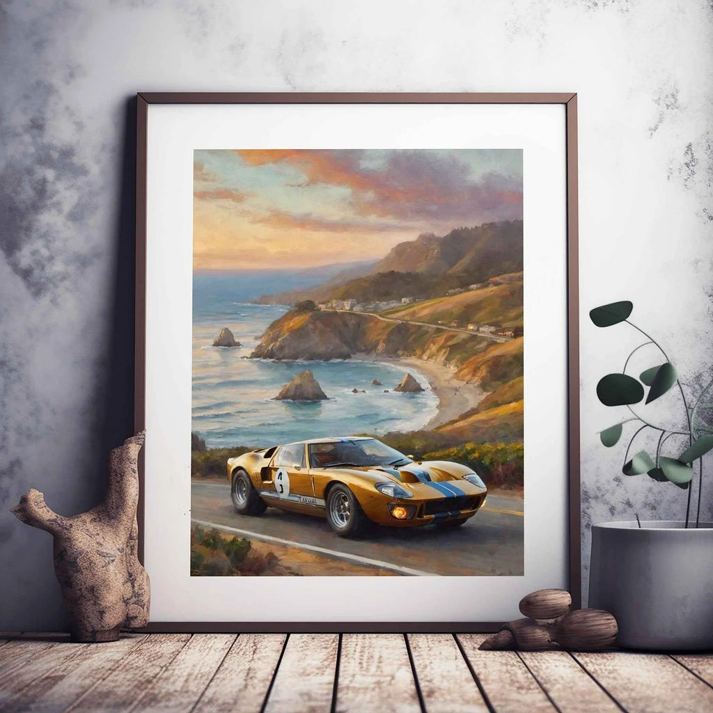 1966 Le Mans Victor - Coastal Edition | Poster Canvas