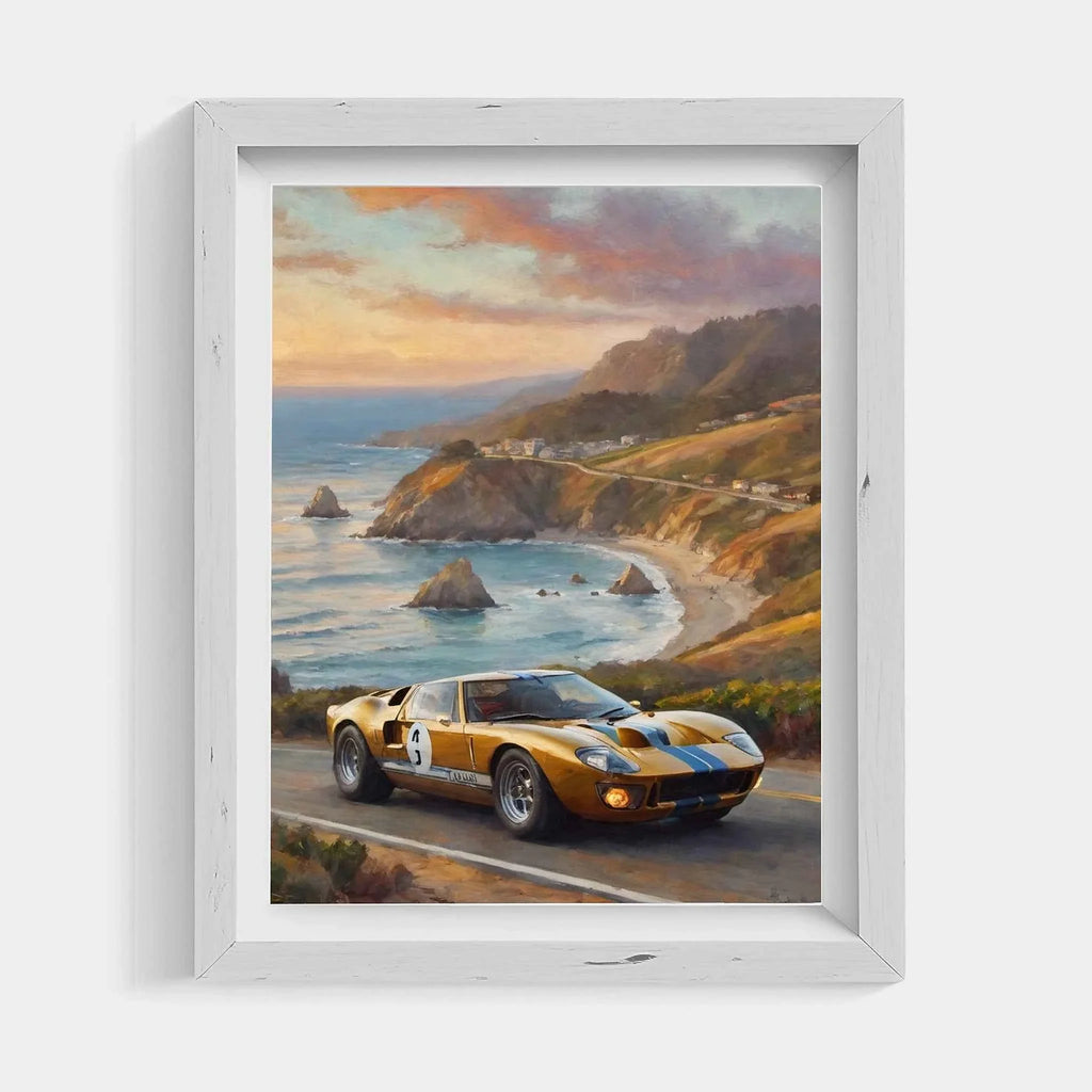 1966 Le Mans Victor - Coastal Edition | Poster Canvas