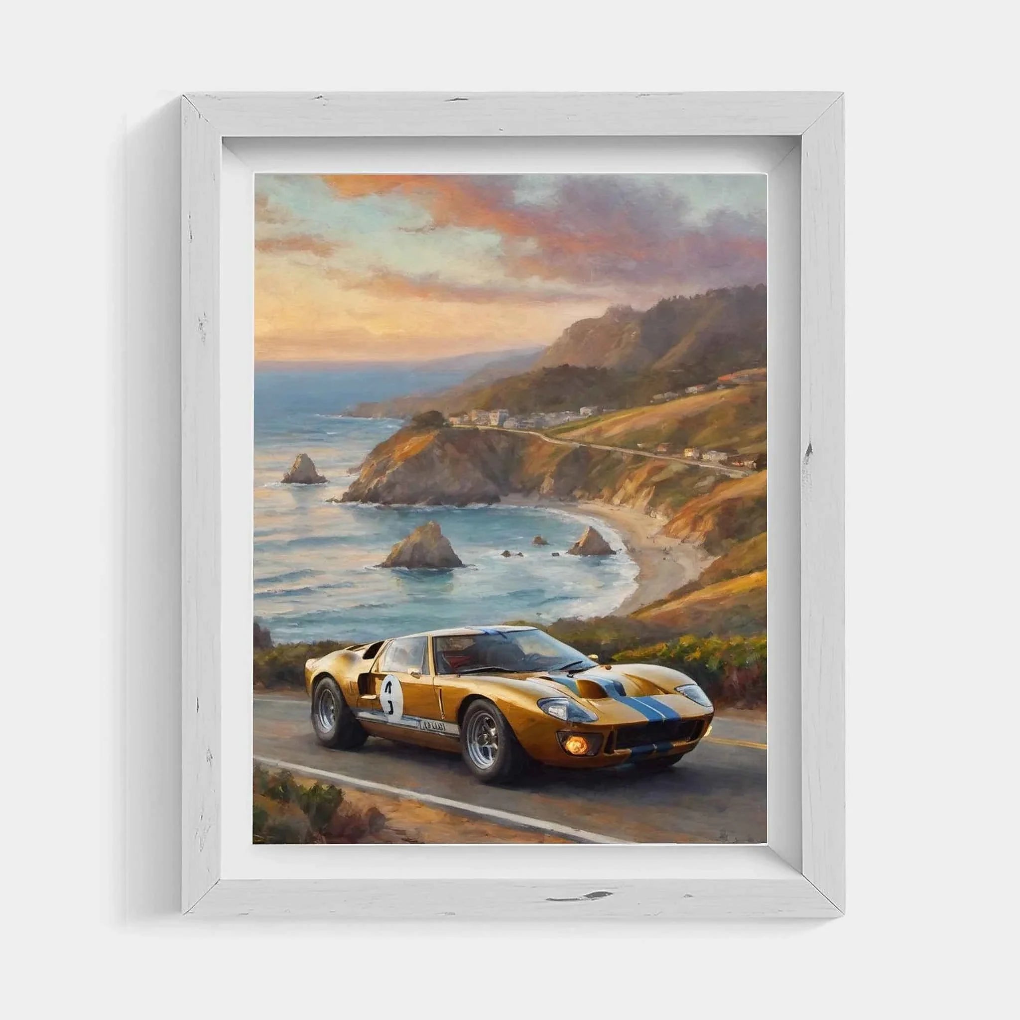 1966 Le Mans Victor - Coastal Edition | Poster Canvas