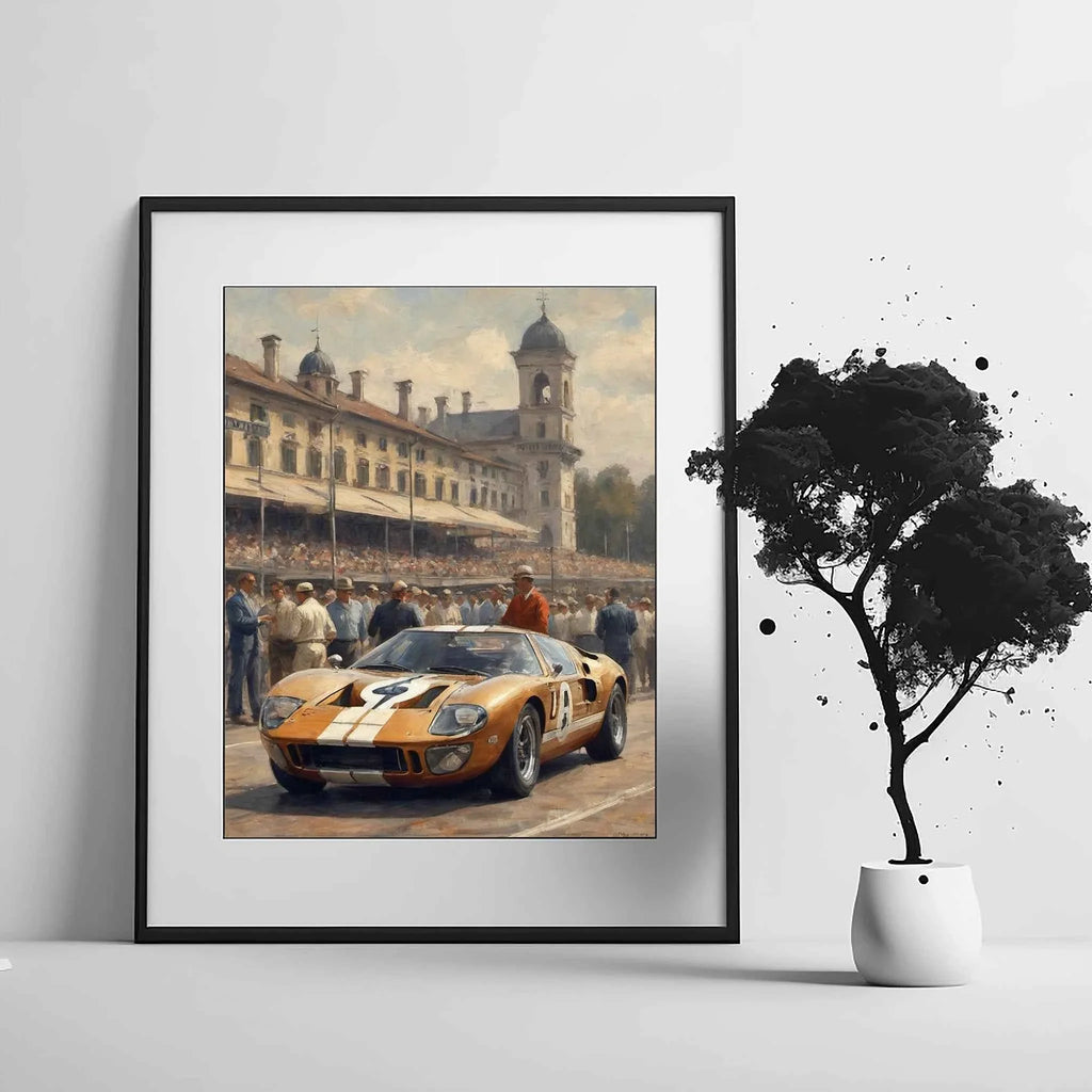 1966 Le Mans Victor - Monza Edition | Poster Canvas
