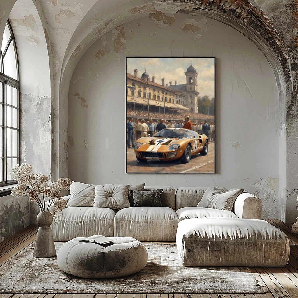 1966 Le Mans Victor - Monza Edition | Poster Canvas