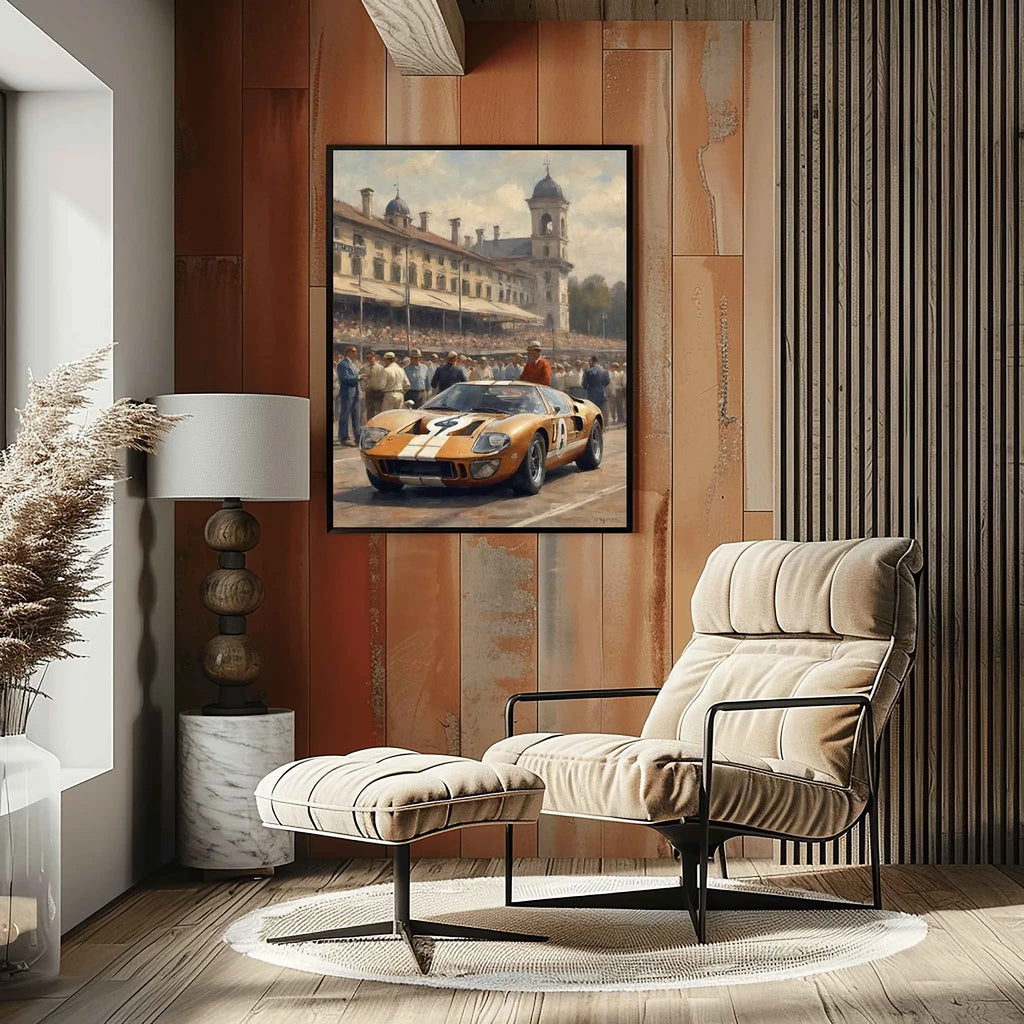 1966 Le Mans Victor - Monza Edition | Poster Canvas