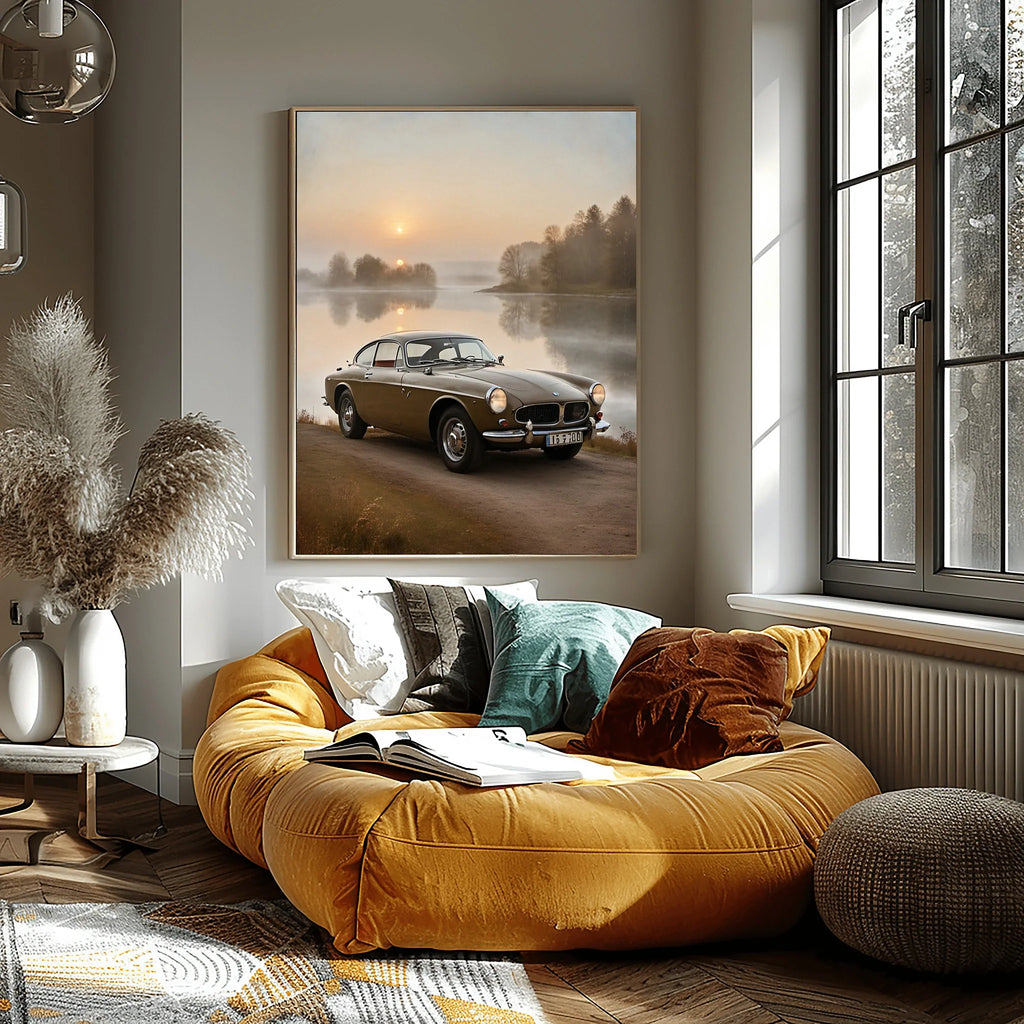 1966 Swedish GT Icon - Lakeside Edition | Poster Canvas