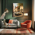 1966 Swedish GT Icon - Old Town Edition | Poster Canvas