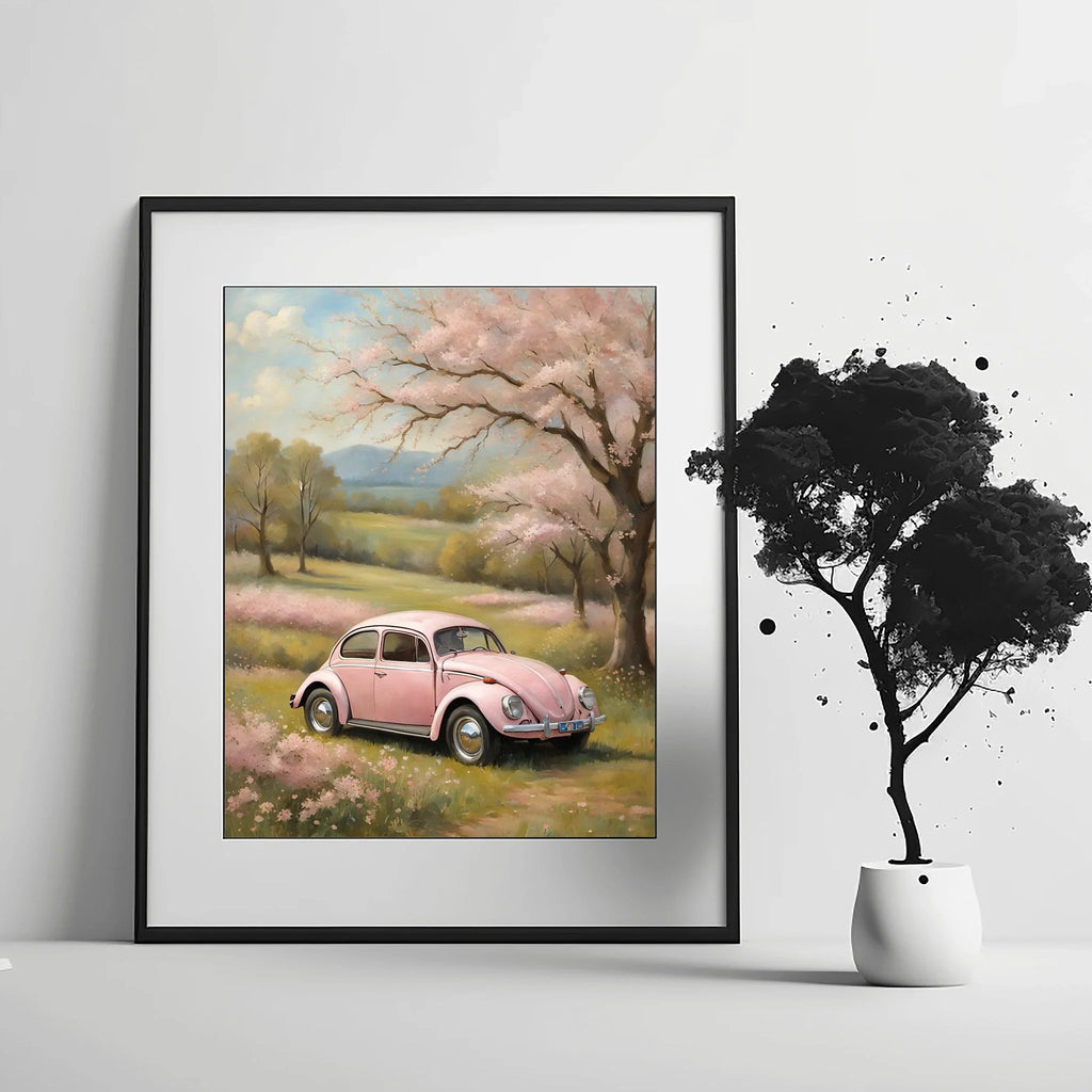 1967 Love Bug Classic - Spring Edition | Poster Canvas