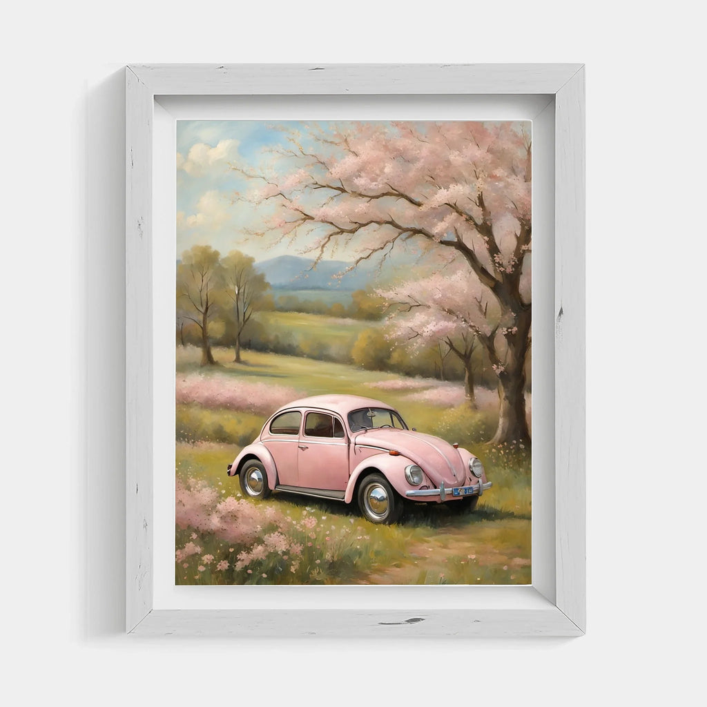 1967 Love Bug Classic - Spring Edition | Poster Canvas