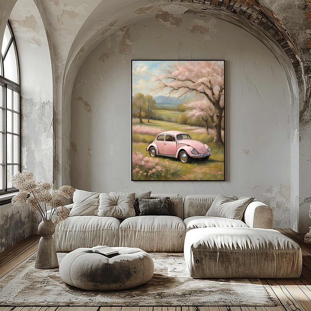 1967 Love Bug Classic - Spring Edition | Poster Canvas