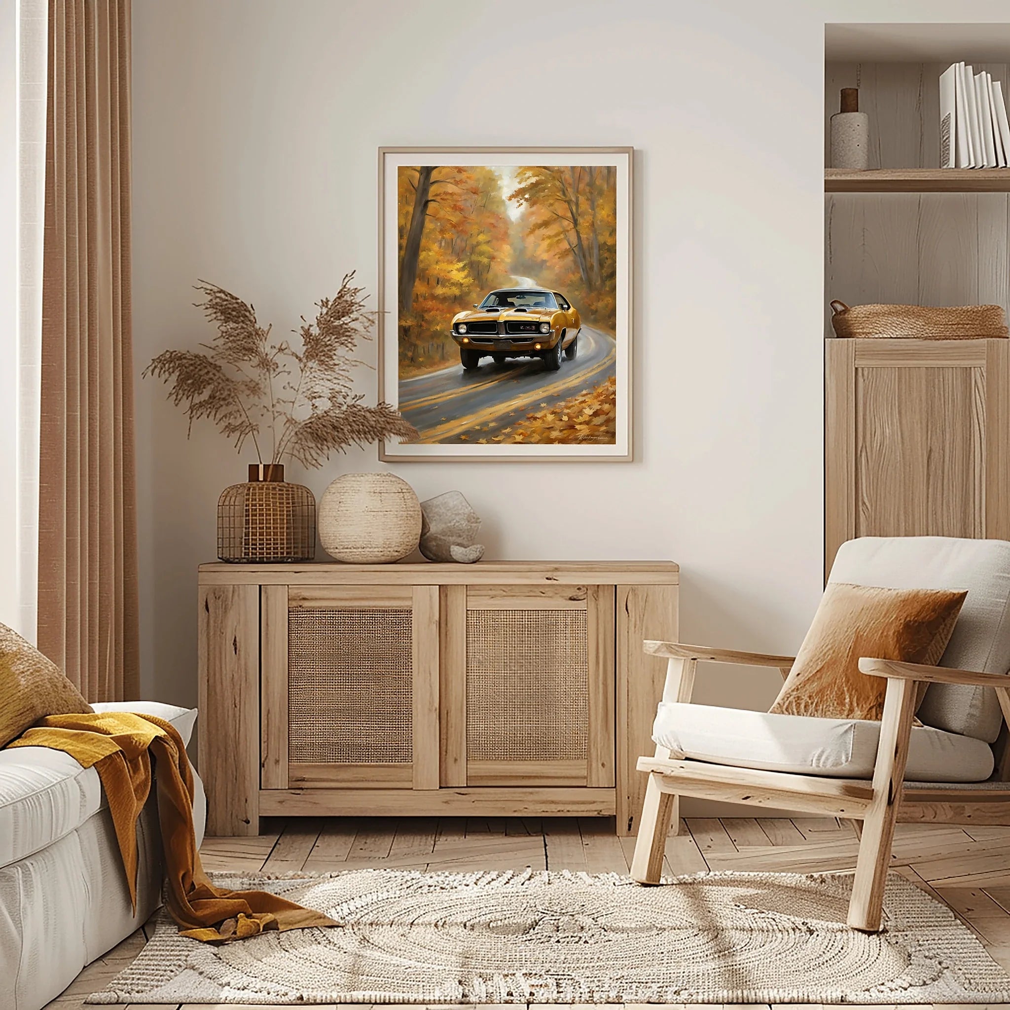 1968 AMC Javelin Spirit - Autumn Edition | Poster Canvas