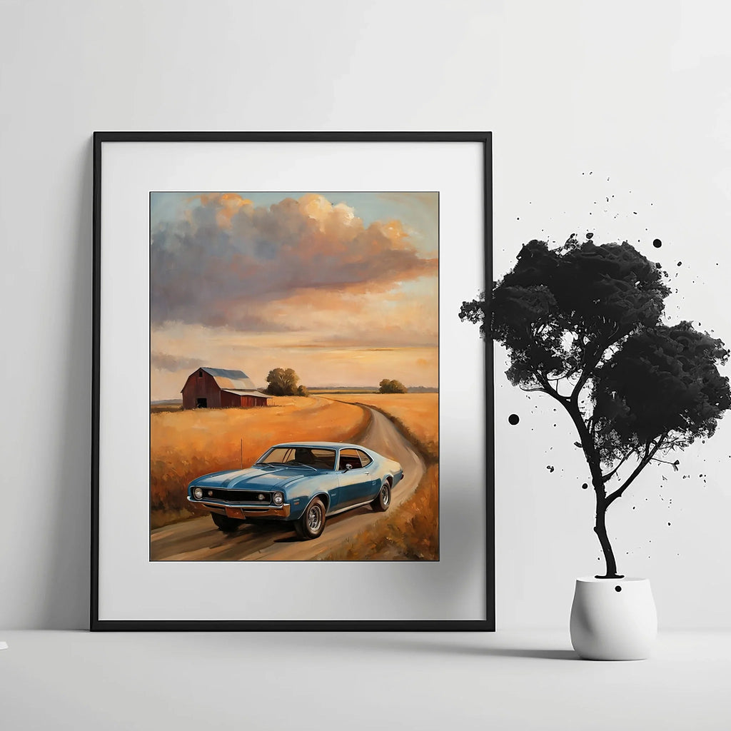 1968 AMC Javelin Spirit - Country Edition | Poster Canvas