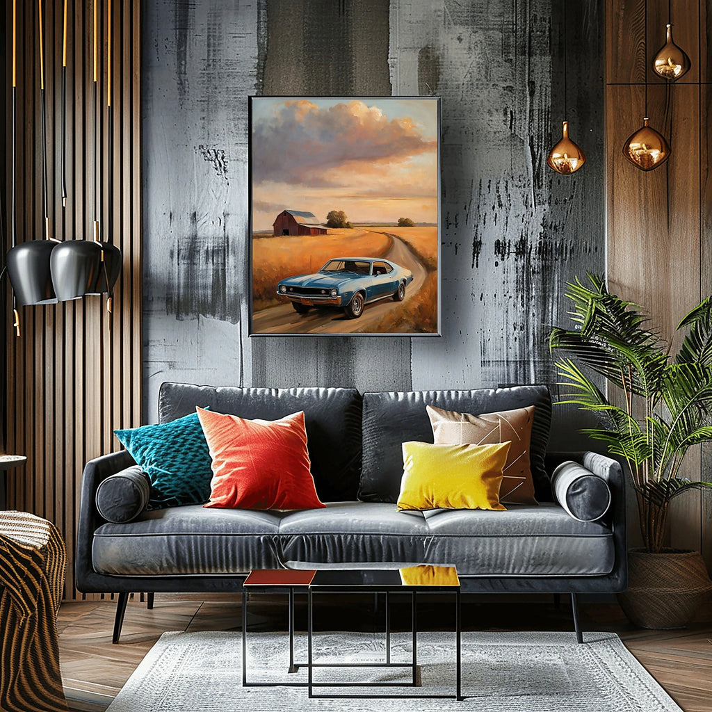 1968 AMC Javelin Spirit - Country Edition | Poster Canvas