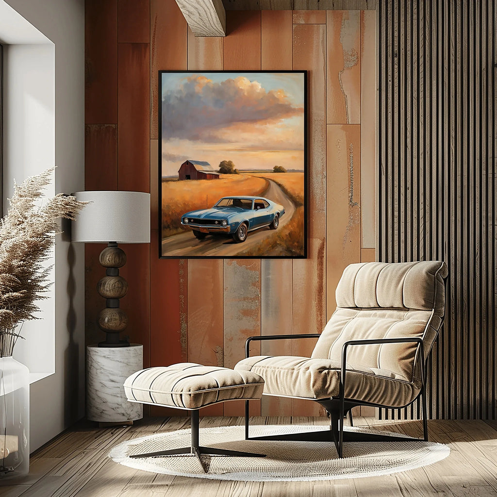 1968 AMC Javelin Spirit - Country Edition | Poster Canvas