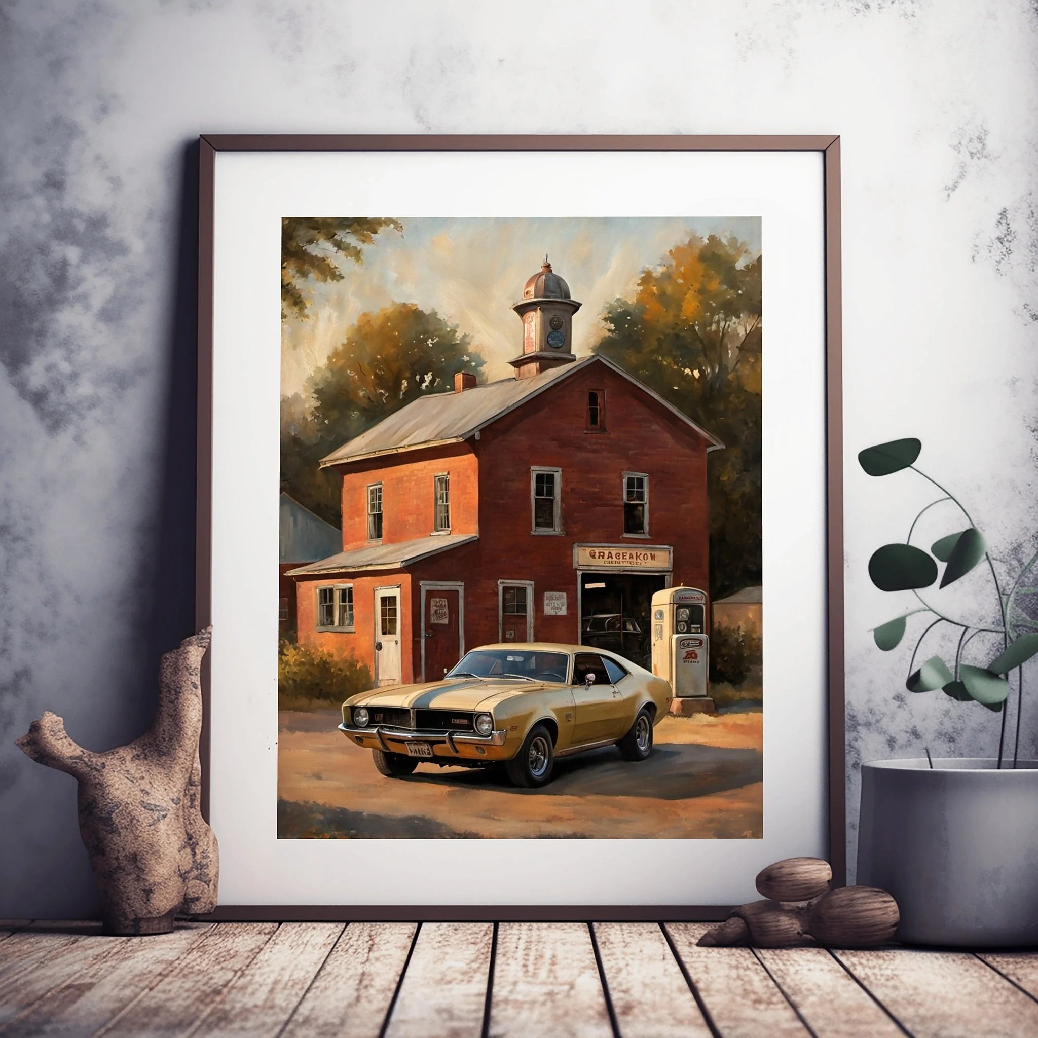 1968 AMC Javelin Spirit - Garage Edition | Poster Canvas