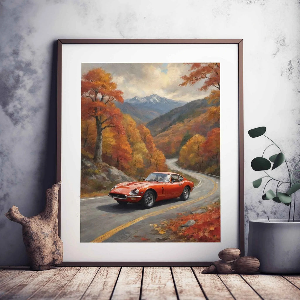 1968 Japanese GT Legend - Autumn Edition | Poster Canvas