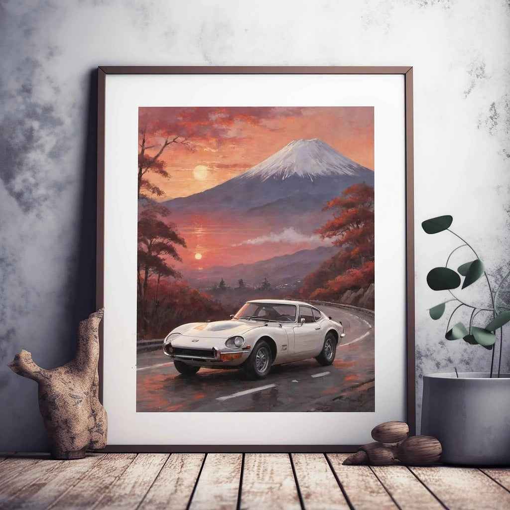 1968 Japanese GT Legend - Fuji Edition | Poster Canvas