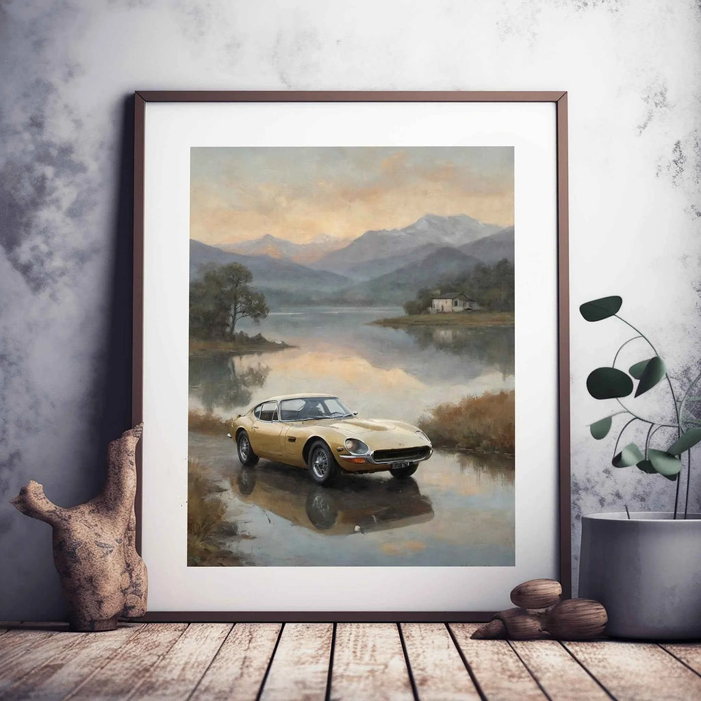 1968 Japanese GT Legend - Lake Edition | Poster Canvas