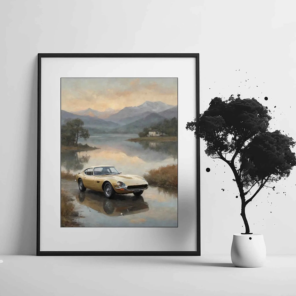 1968 Japanese GT Legend - Lake Edition | Poster Canvas