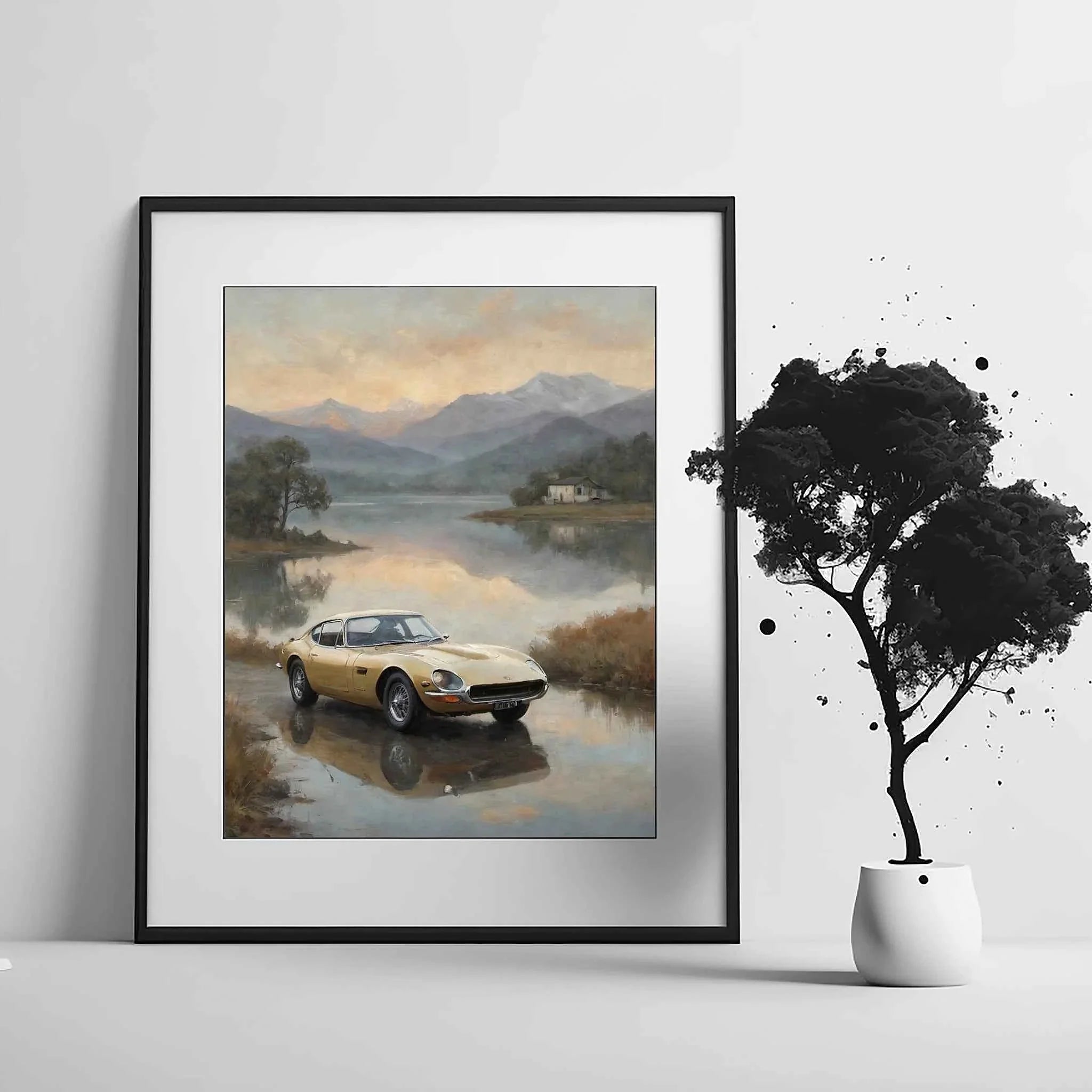 1968 Japanese GT Legend - Lake Edition | Poster Canvas