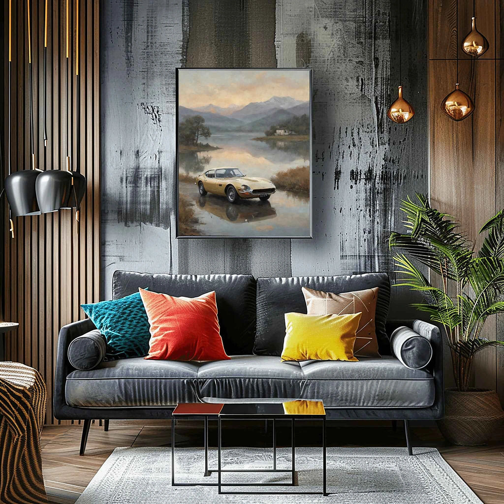 1968 Japanese GT Legend - Lake Edition | Poster Canvas