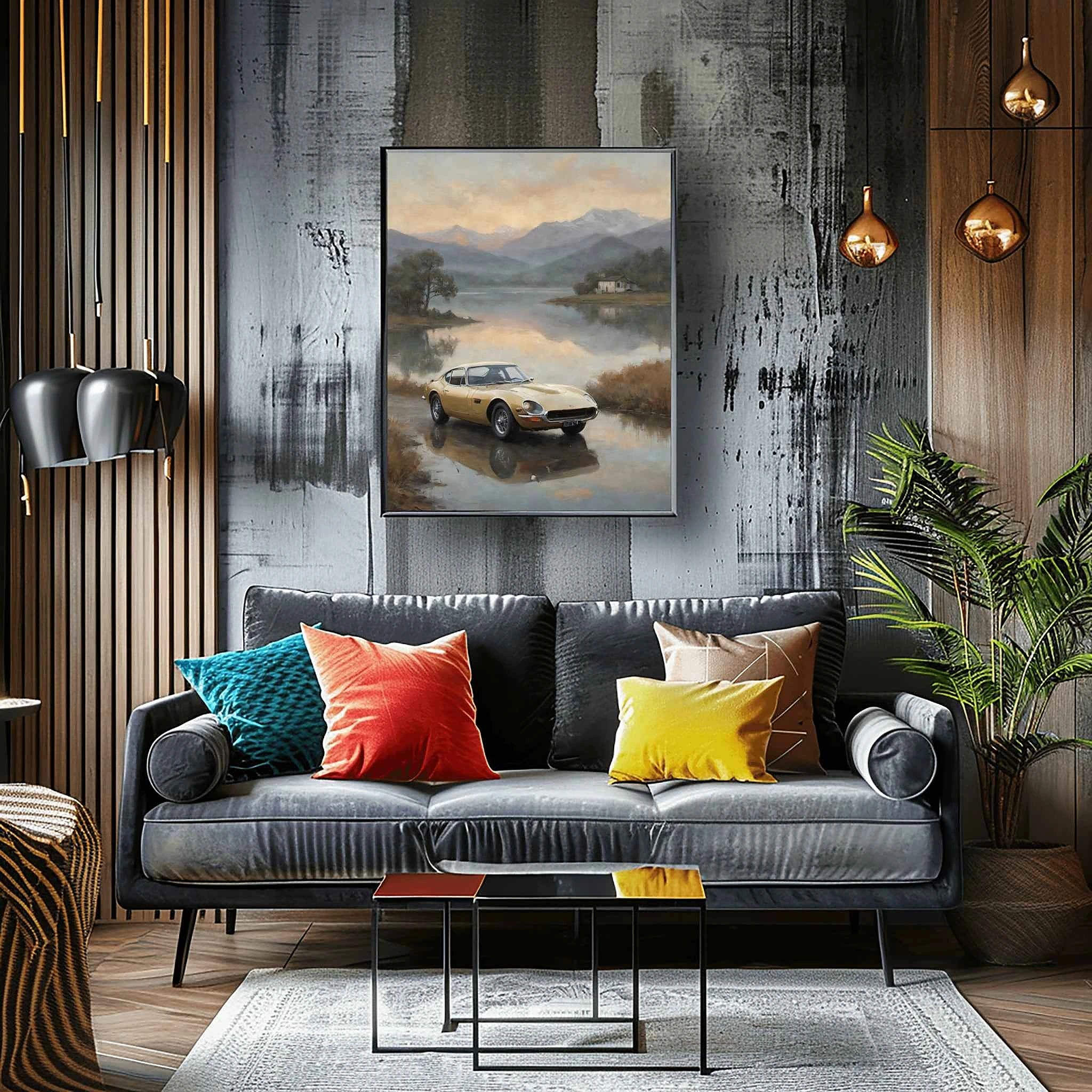 1968 Japanese GT Legend - Lake Edition | Poster Canvas