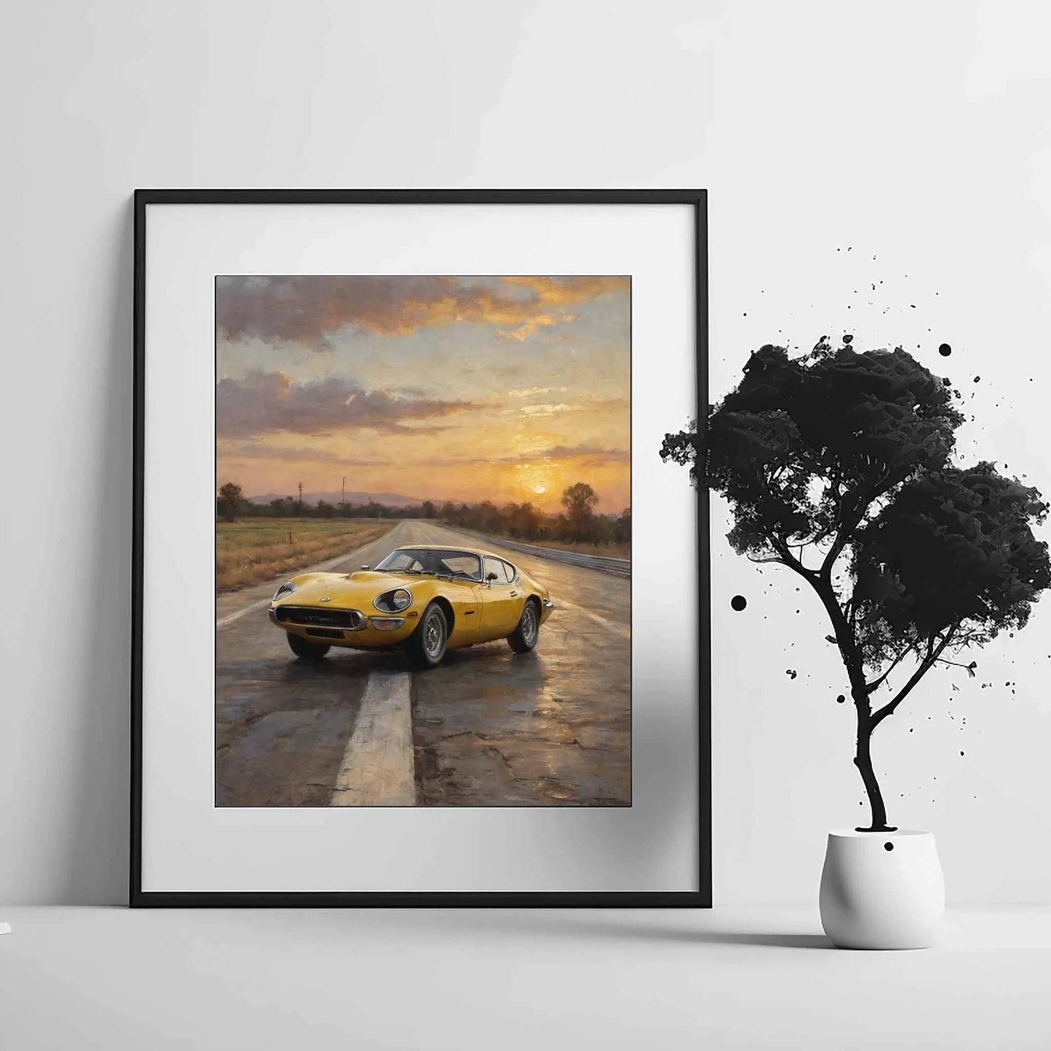 1968 Japanese GT Legend - Racetrack Edition | Poster Canvas