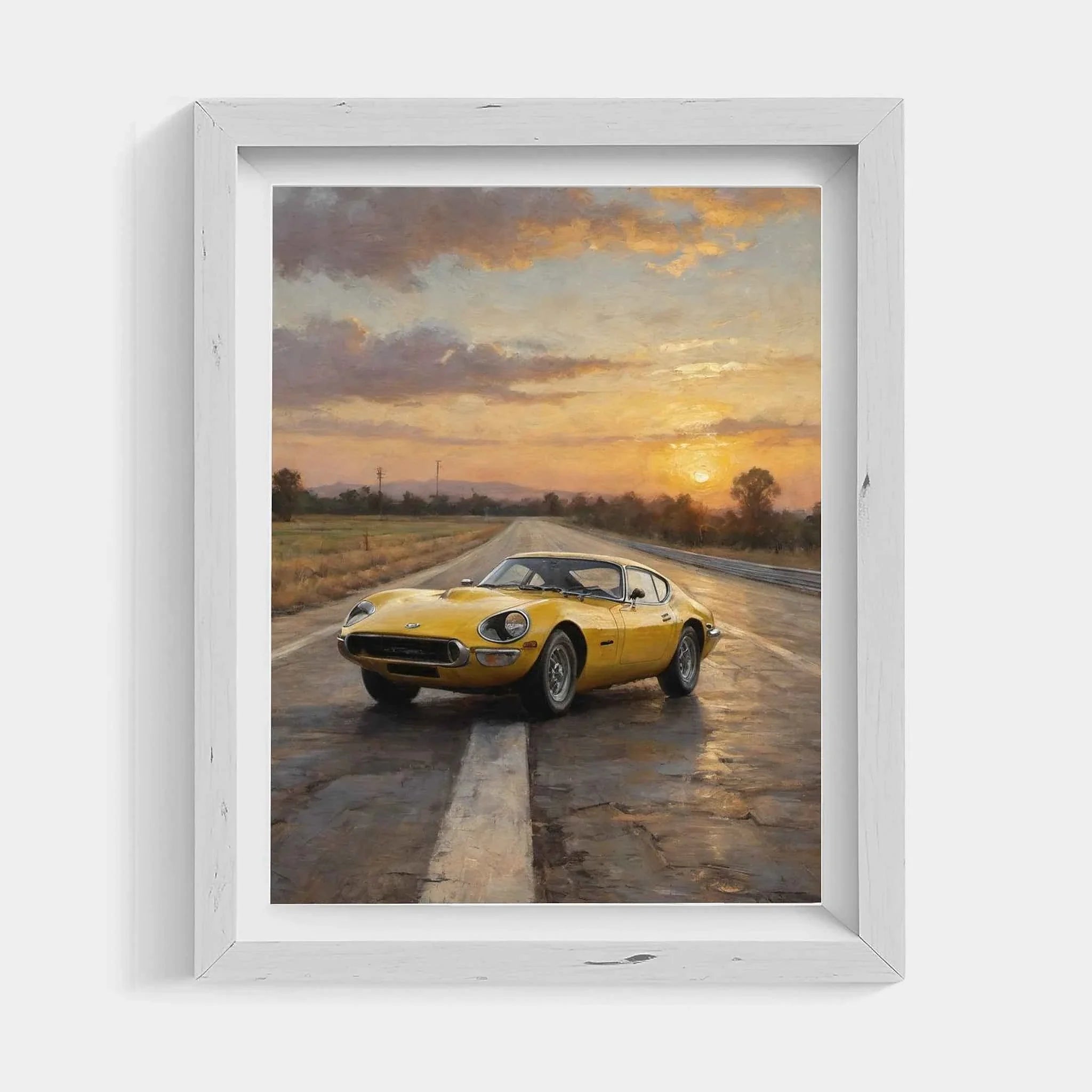 1968 Japanese GT Legend - Racetrack Edition | Poster Canvas