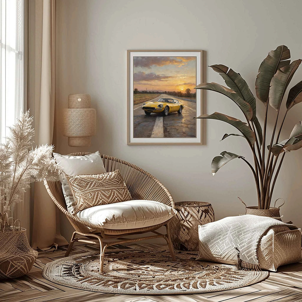 1968 Japanese GT Legend - Racetrack Edition | Poster Canvas