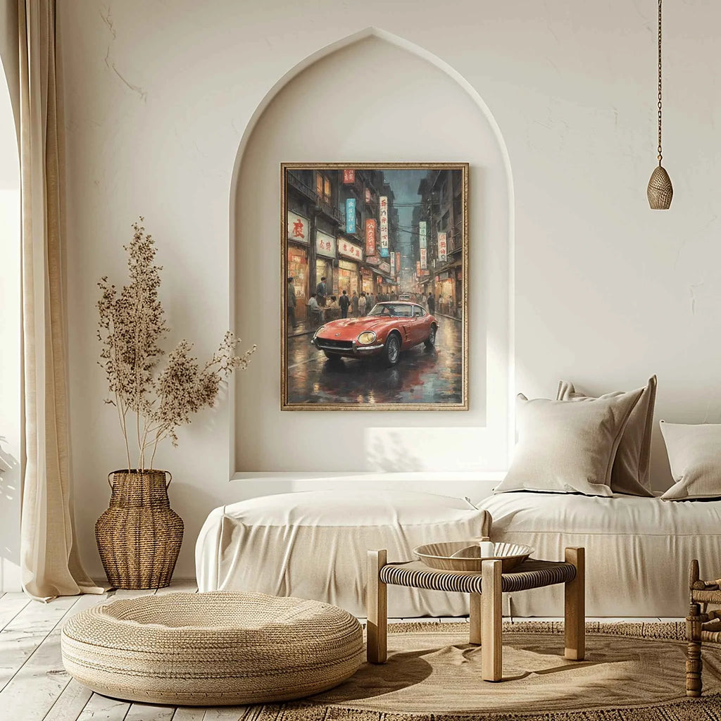 1968 Japanese GT Legend - Night Edition | Poster Canvas