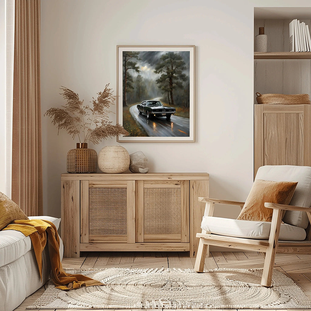 1969 RT Charger Power - Forest Edition | Poster Canvas