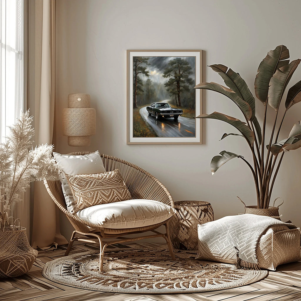 1969 RT Charger Power - Forest Edition | Poster Canvas