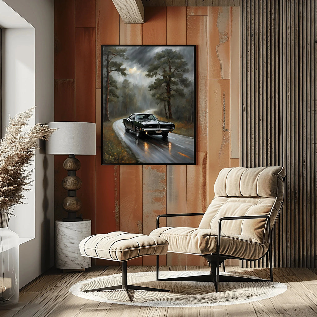 1969 RT Charger Power - Forest Edition | Poster Canvas