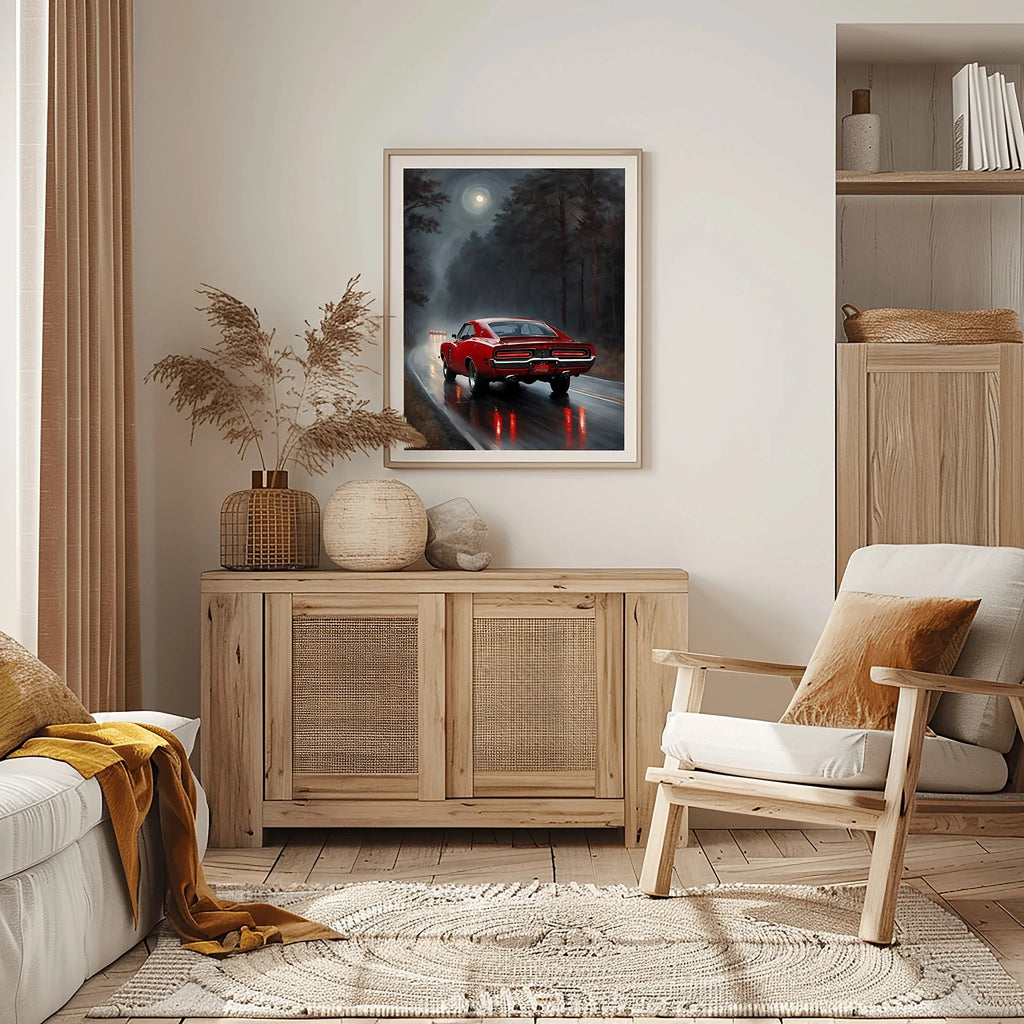 1969 RT Charger Power - Night Edition | Poster Canvas