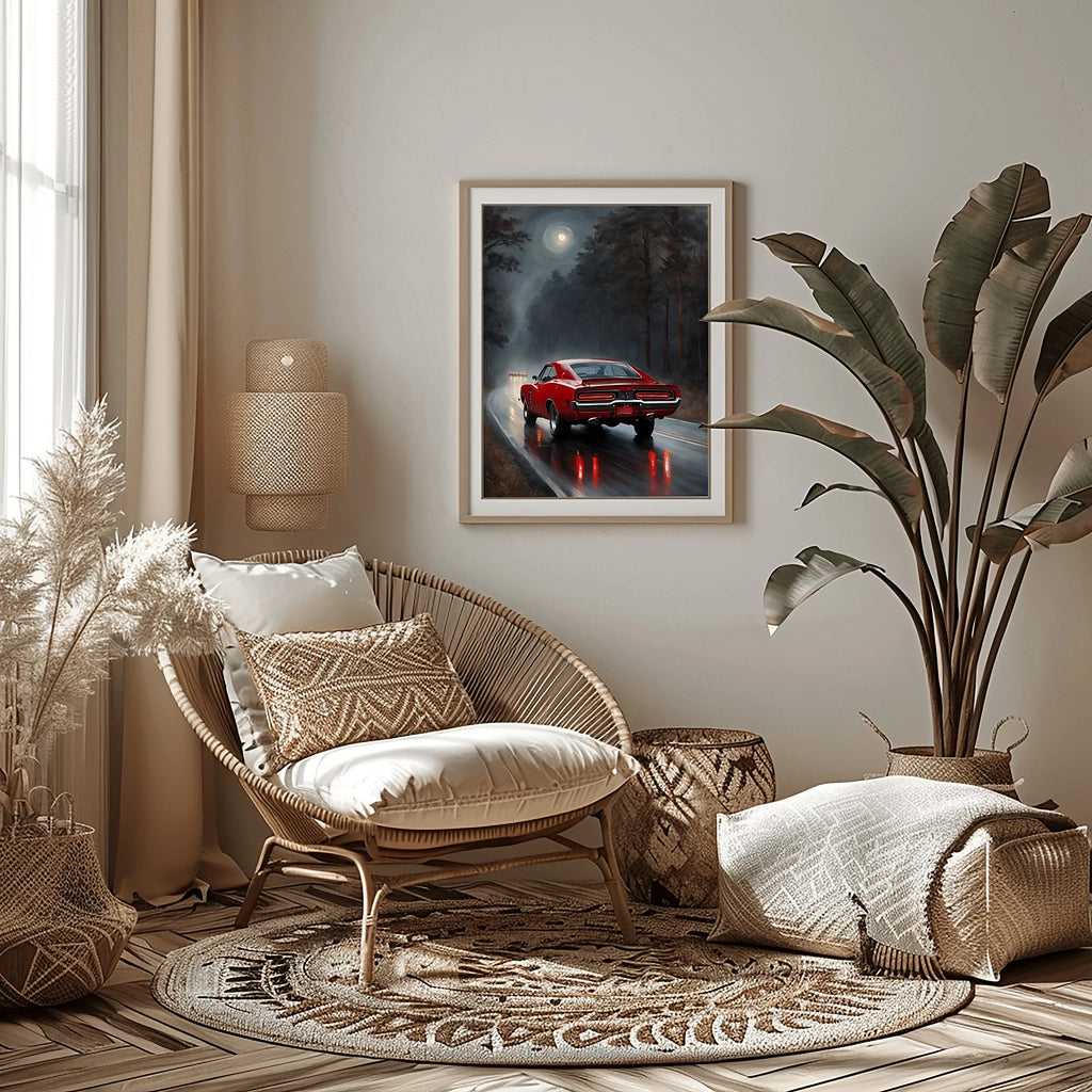 1969 RT Charger Power - Night Edition | Poster Canvas