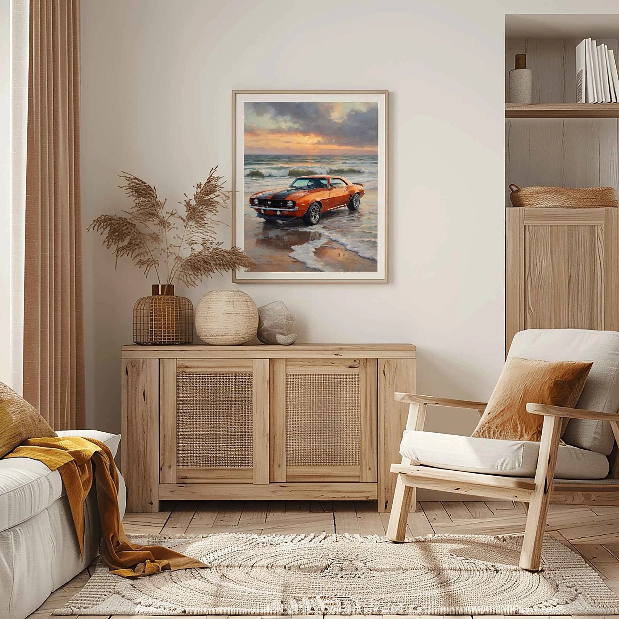 1969 Z28 Power Edition - Coastal Edition | Poster Canvas