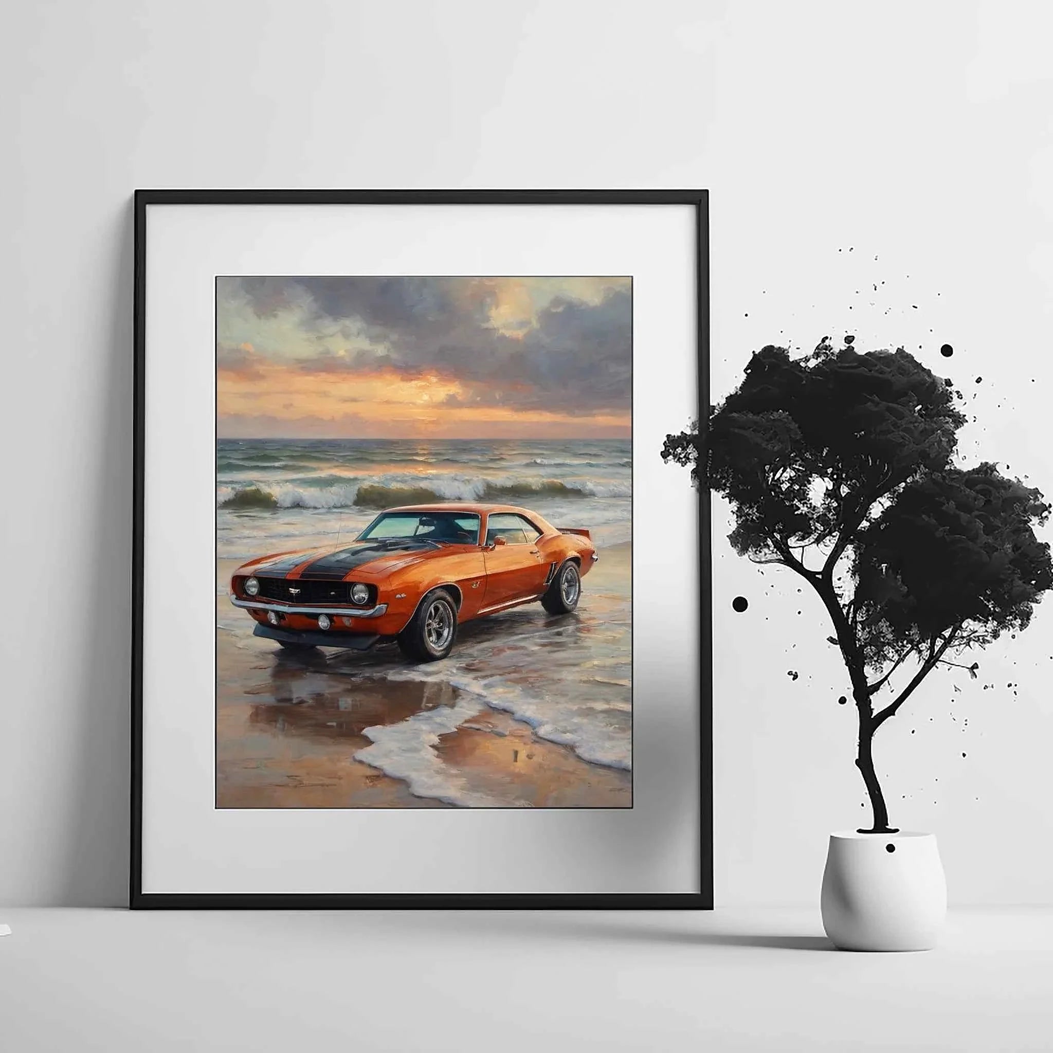 1969 Z28 Power Edition - Coastal Edition | Poster Canvas