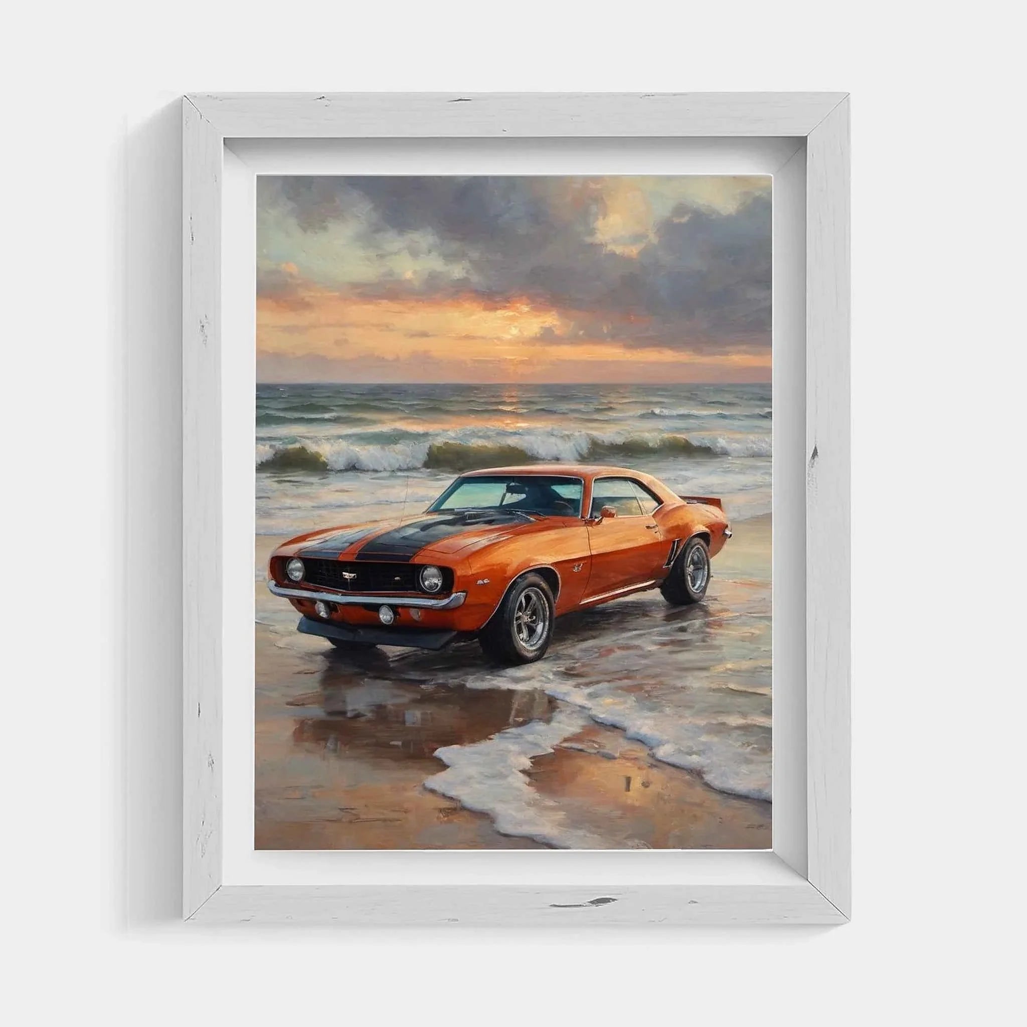 1969 Z28 Power Edition - Coastal Edition | Poster Canvas