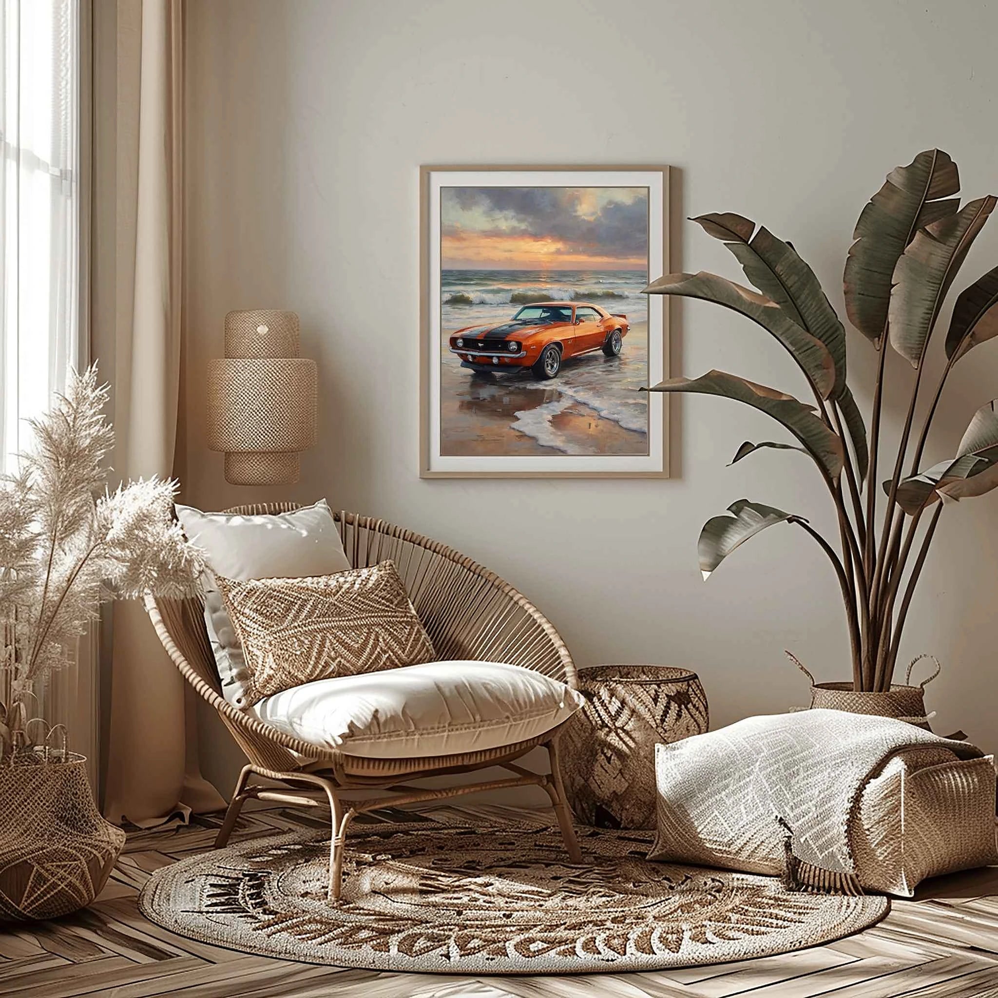 1969 Z28 Power Edition - Coastal Edition | Poster Canvas