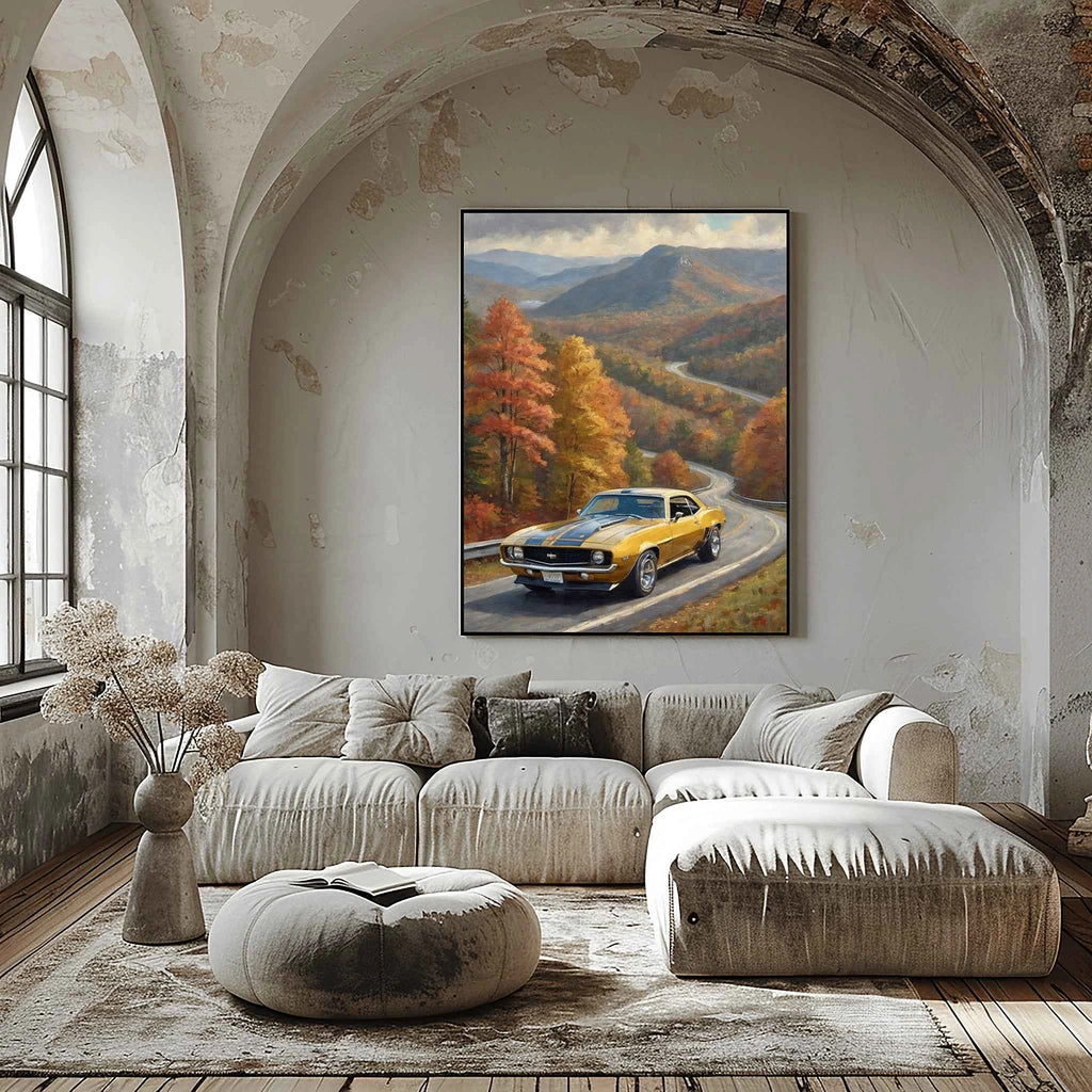 1969 Z28 Power Edition - Mountain Edition | Poster Canvas