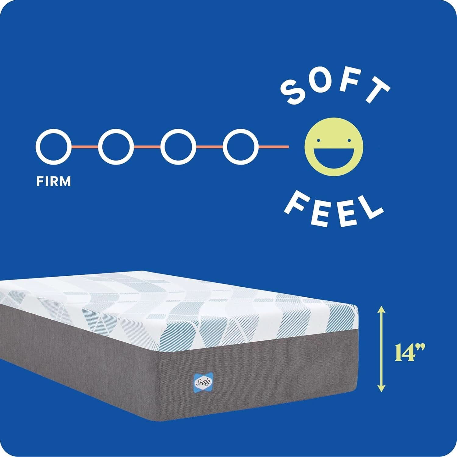 Queen Gel Memory Foam Mattress Machine Washable Cover