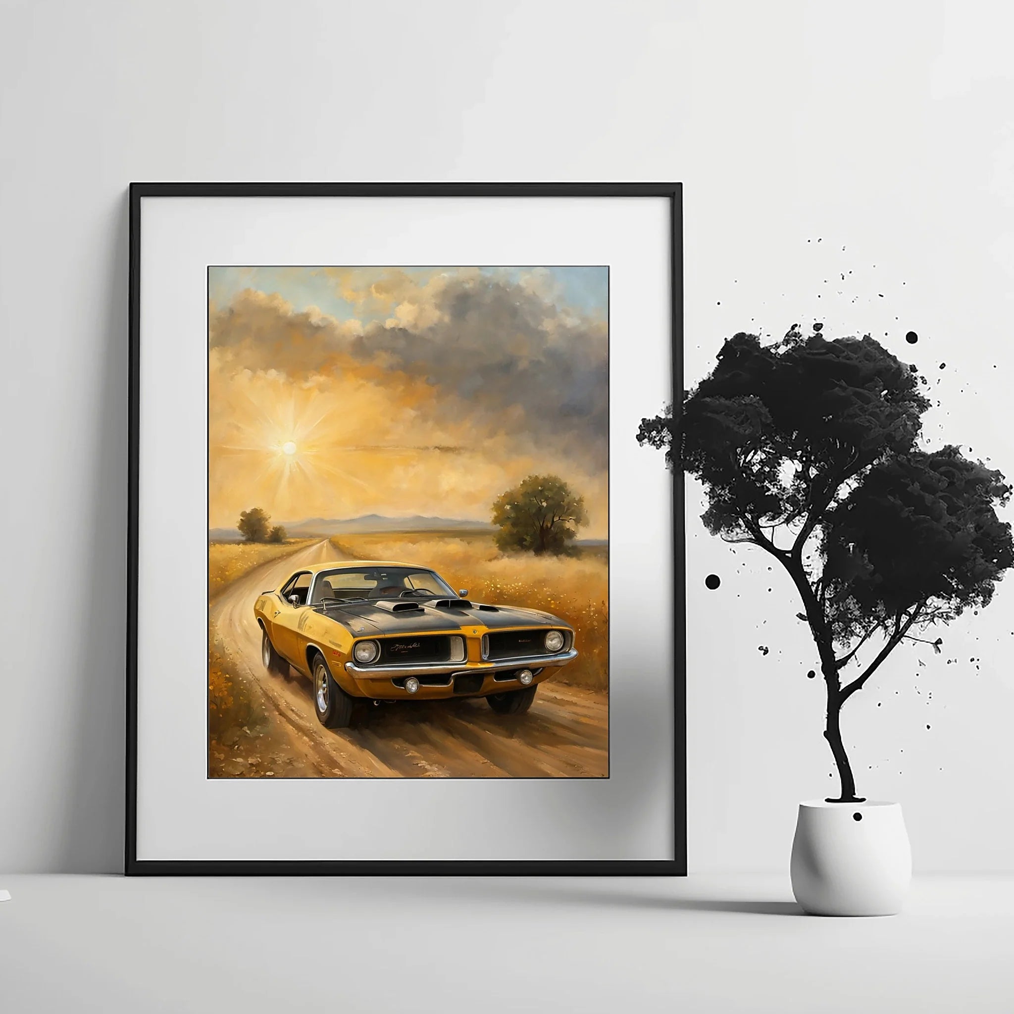 1970 Cuda High-Impact Era - Country Edition | Poster Canvas