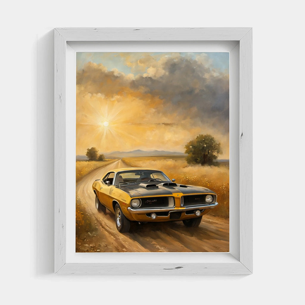 1970 Cuda High-Impact Era - Country Edition | Poster Canvas