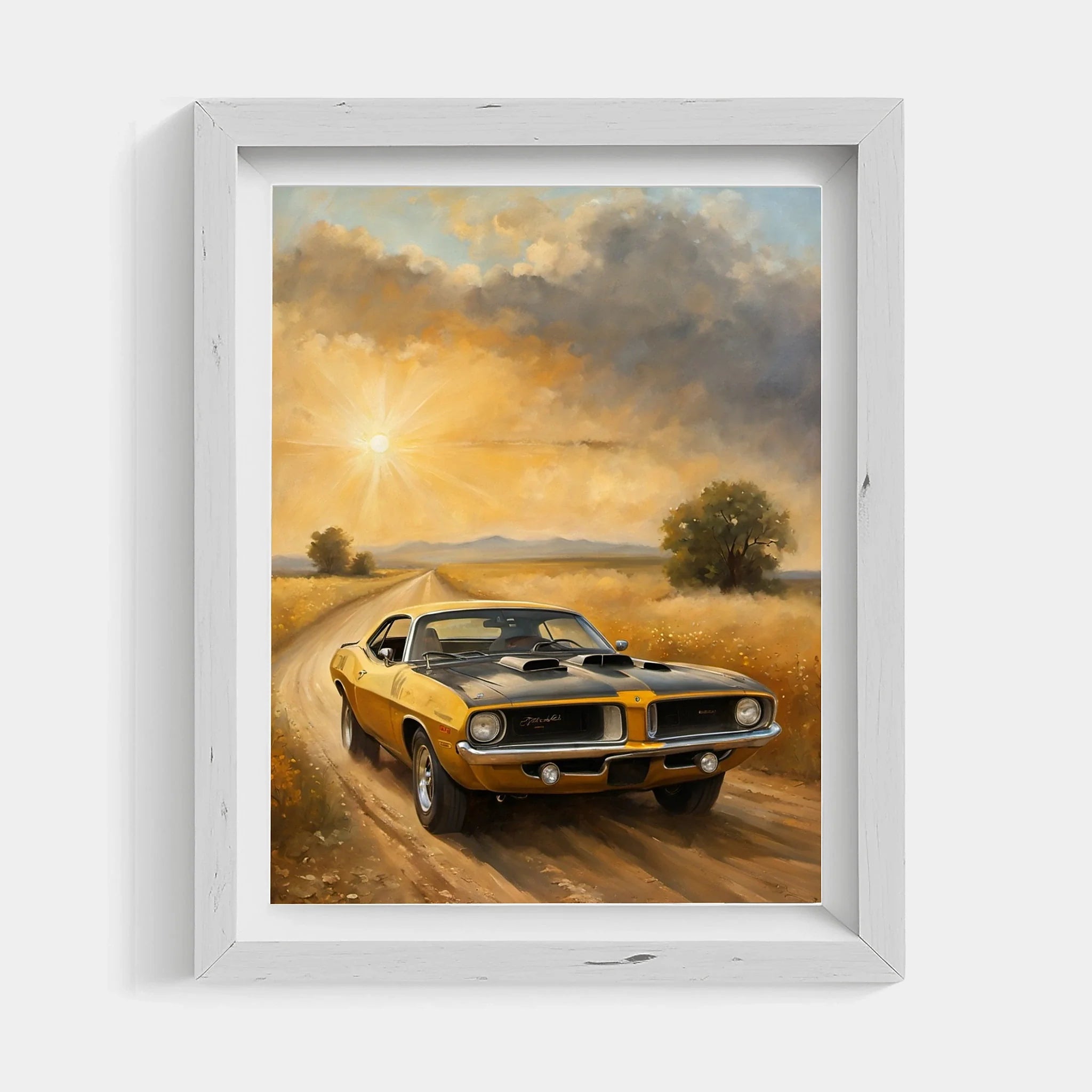 1970 Cuda High-Impact Era - Country Edition | Poster Canvas