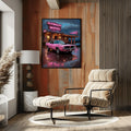 1970 Cuda High-Impact Era - Vintage Hotel Edition | Poster Canvas